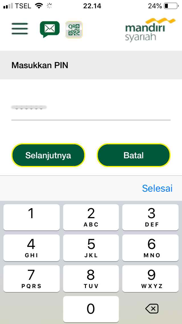 Cara Infaq Atau Sedekah Lewat Mobile Banking Mandiri Syariah