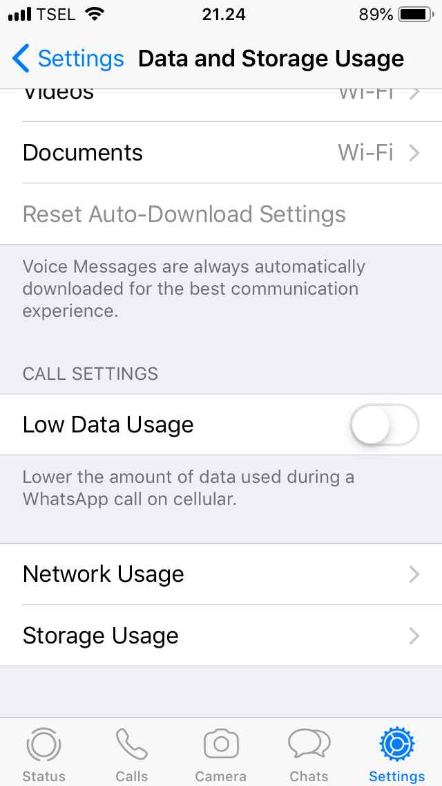 2. Storage Usage 2. Storage Usage