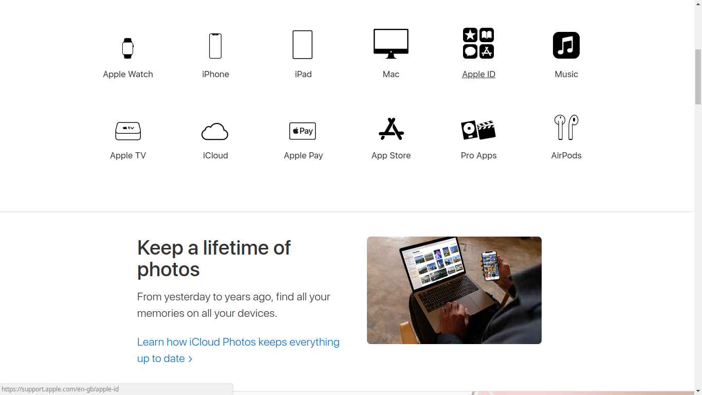2. Menu Apple ID 2. Menu Apple ID