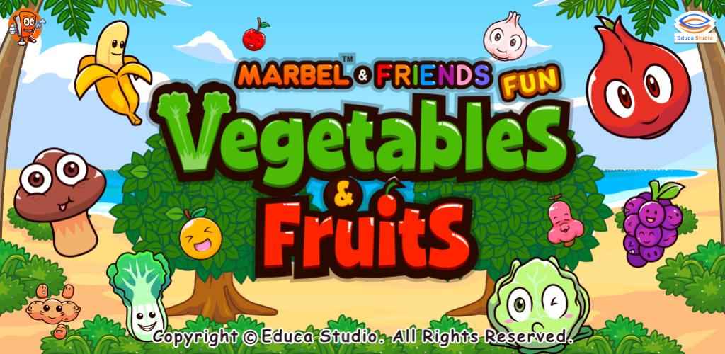 Marbel Fun Vegetable & Fruits Marbel Fun Vegetable & Fruits