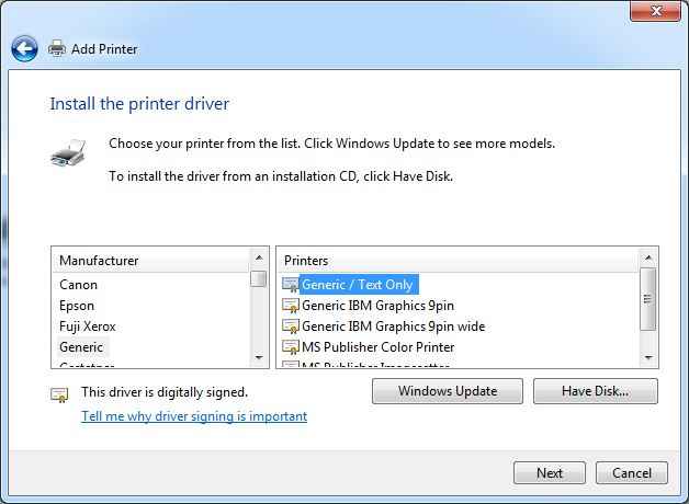 4. Printer Driver 4. Printer Driver