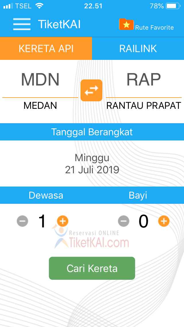 1. Daftar dan Cari Rute 1. Daftar dan Cari Rute