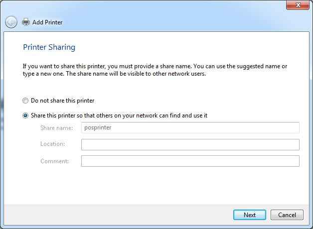 7. Share Printer 7. Share Printer